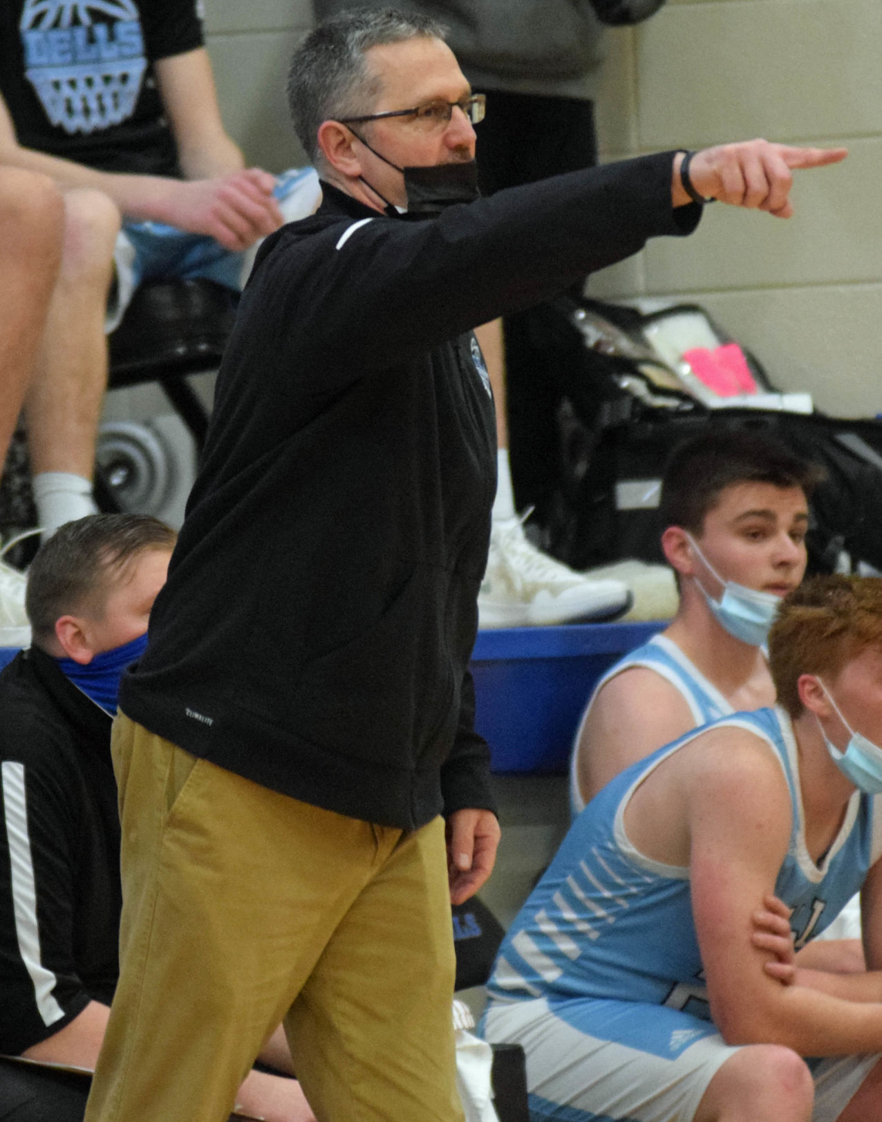 Wisconsin Dells coach Brad Rohling